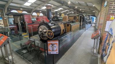 LBSCR 55 steam at Bluebell Railway. &copy; South Coast Trainspotter