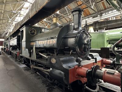 1338 steam at Didcot Railway Centre. &copy; Cookey84