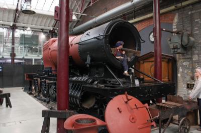 4248 steam at Swindon - STEAM - Museum of the Great Western Railway. © South Coast Trainspotter