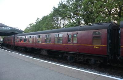 3805 coach at North Yorkshire Moors Railway - Pickering. &copy; AJax