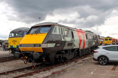 91117 at Derby - The Greatest Gathering 2025. &copy; stevexos