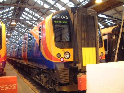 450076 at Clapham Junction Depot. &copy; Byron5574