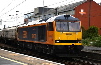 60076 at Newcastle. &copy; MJM