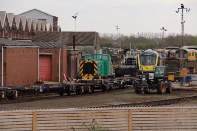 01508 at Eastleigh Works. &copy; al66class59