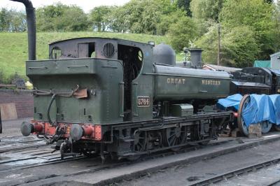 5764 steam at Severn Valley Railway. &copy; linuxyeti