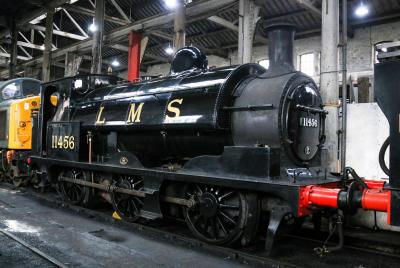 11456 Steam at East Lancashire Railway - Bury Baron Street Works. &copy; stevexos
