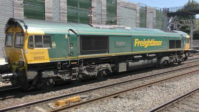 66503 at Stafford. &copy; JM-Freightliner