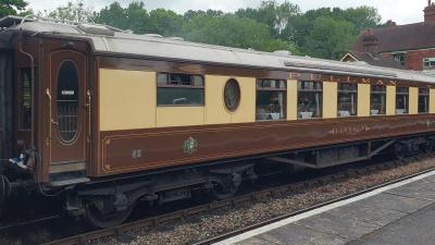 Fingall coach at Bluebell Railway - Kingscote. &copy; MikeMOL
