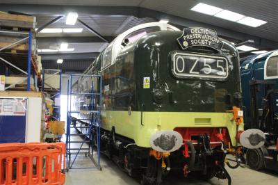 D9015 at Barrow Hill Roundhouse. &copy; ConnorsRailPhotography
