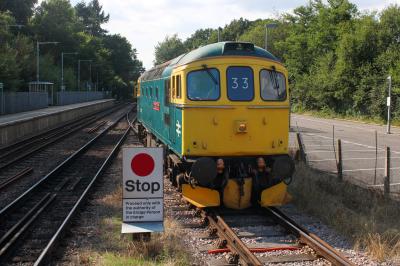 33202 at Spa Valley Railway. &copy; South Coast Trainspotter