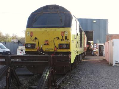 67023 at Westbury Yard. &copy; MJM