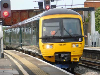 166215 at Westbury. &copy; Trainman5862