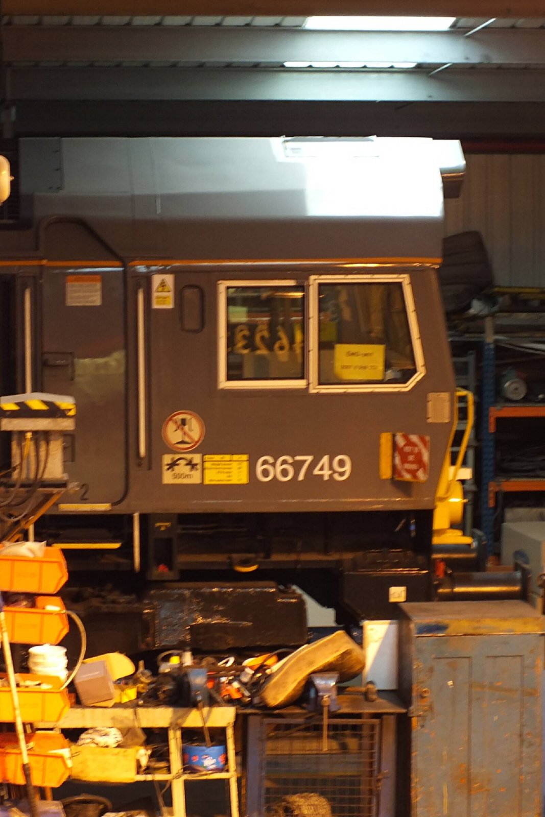 Photo of 66749 at Midland Railway Centre — trainlogger