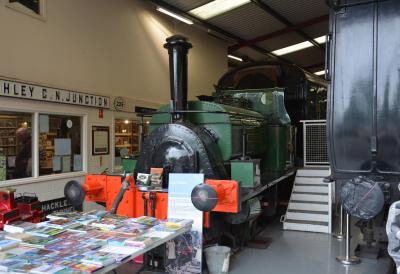 HC402 steam at Keighley & Worth Valley Railway - Ingrow. &copy; AJax