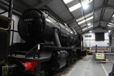 48431 steam at Keighley & Worth Valley Railway - Oxenhope. &copy; ConnorsRailPhotography