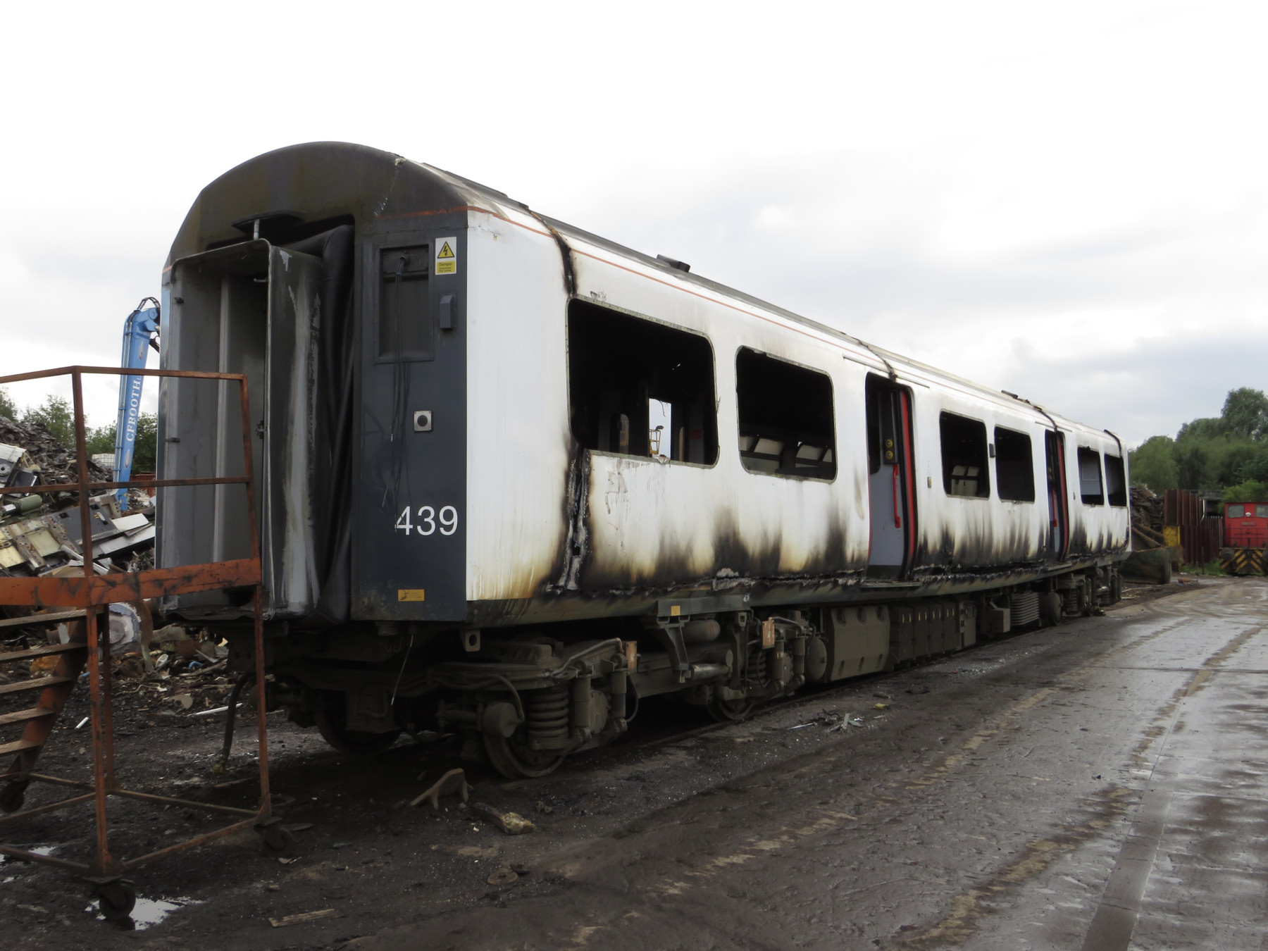 Photo of 63133 at Rotherham C.F. Booths Scrap Yard — trainlogger