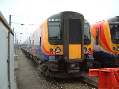 450055 at Clapham Junction Depot. &copy; Byron5574