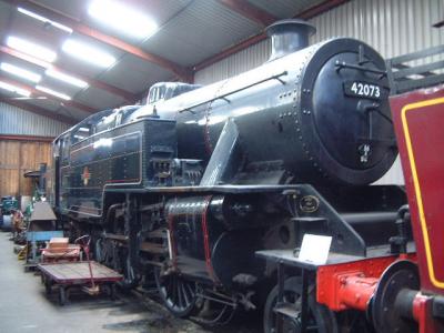 42073 STEAM at Lakeside & Haverthwaite Railway. &copy; Byron5574
