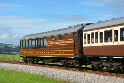113 coach at Dartmouth Steam Railway - Waterside. &copy; AJax