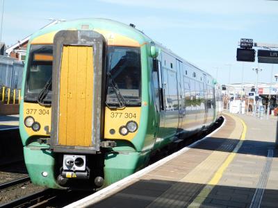 377304 at Fratton. &copy; Trainman5862