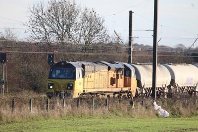 70801 at South Otterington. &copy; ConnorsRailPhotography