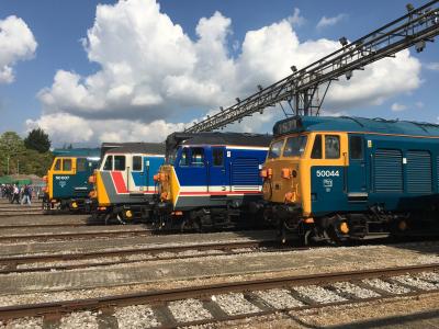 50044,50026,50017,50007 at Old Oak Common HST Depot. &copy; Pape_Timmo