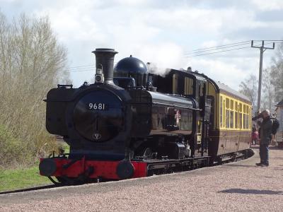 photo of 9681 steam at Dean Forest Railway - Lydney Junction