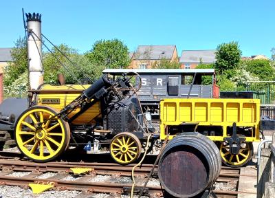 Rocket (replica) at Locomotion, Shildon. &copy; Geoff