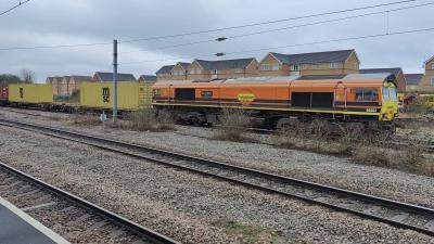 66503 at Peterborough. &copy; Geoff