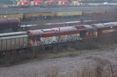 60043 at Toton New Bank Sidings. &copy; ConnorsRailPhotography