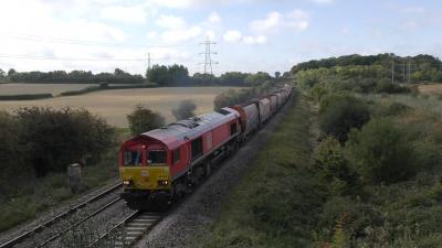 66034 at Berkley near Frome. &copy; JM-Freightliner