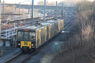 TW 4068 at Pelaw (Tyne & Wear Metro). &copy; ConnorsRailPhotography