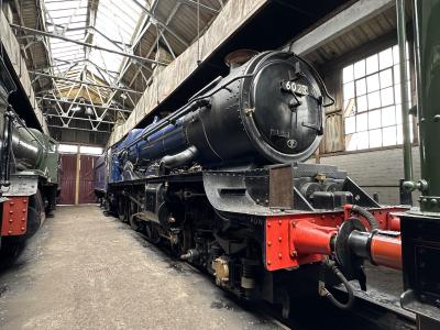6023 steam at Didcot Railway Centre. &copy; Cookey84