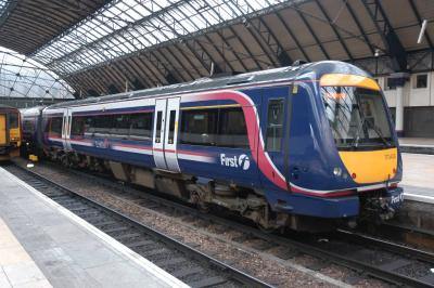 170408 at Glasgow Queen Street. &copy; Byron5574