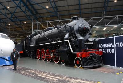 607 steam at York National Railway Museum. &copy; AJax