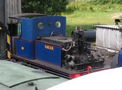 S6807 steam at Kent & East Sussex Railway. &copy; Geoff