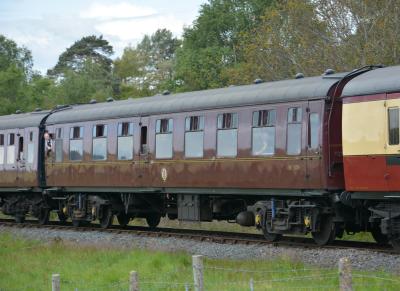 3109 coach at Severn Valley Railway - Rifle Range. &copy; AJax
