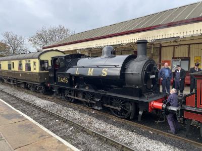 photo of 11456 steam at East Lancashire Railway - Ramsbottom