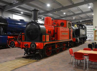 HE686 steam at Severn Valley Railway - Highley Engine House. &copy; AJax
