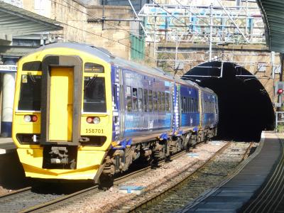 158701 at Haymarket. &copy; Trainman5862
