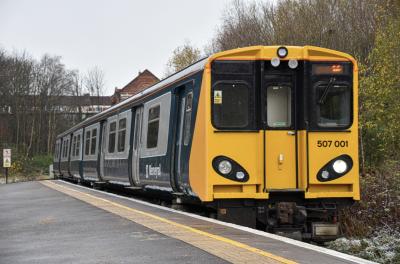 507001 at Birkenhead Park. &copy; Brodie