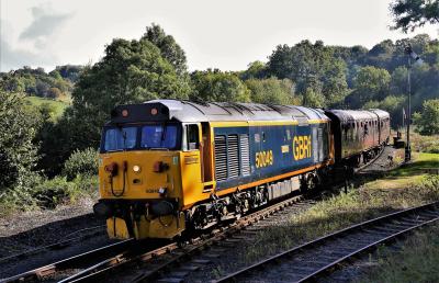 50049 at Severn Valley Railway - Highley. &copy; stevexos