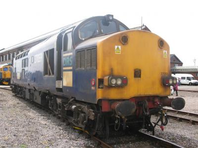 37059 at Eastleigh Works. &copy; Byron5574