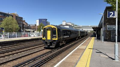 159014 at Eastleigh. &copy; Luivery