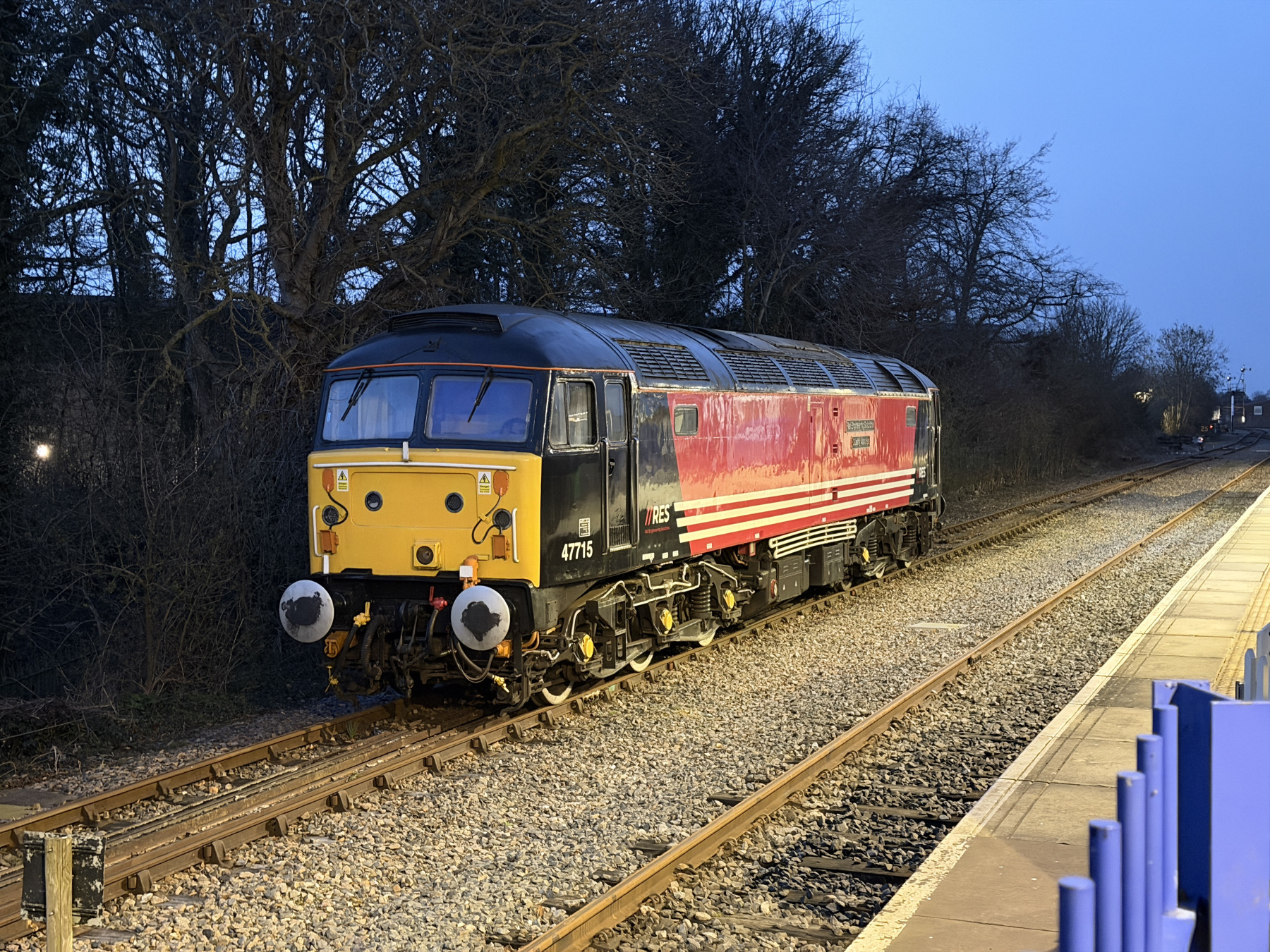photo of 47715 at Chinnor & Princes Risborough Railway