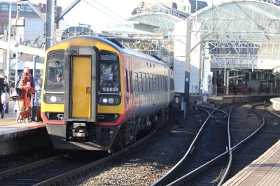 158856 at Manchester Piccadilly. &copy; ConnorsRailPhotography