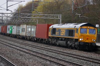 66712 at Tamworth. &copy; South Coast Trainspotter