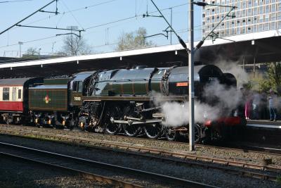 70000 steam at Crewe. &copy; AJax