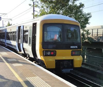 465015 at Ashford International. &copy; Geoff