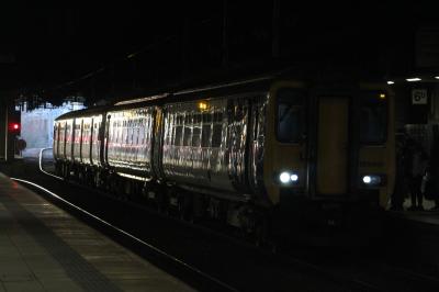 156410 at Manchester Victoria. &copy; ConnorsRailPhotography